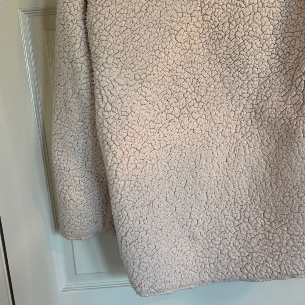 Urban Outfitters Teddy Jacket - Cream and Gray - Picture 6 of 7